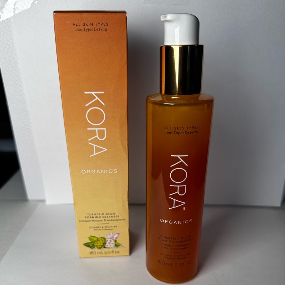 NIB - Kora Organics Turmeric Glow Foaming Cleanser 150 mL - Picture 6 of 13